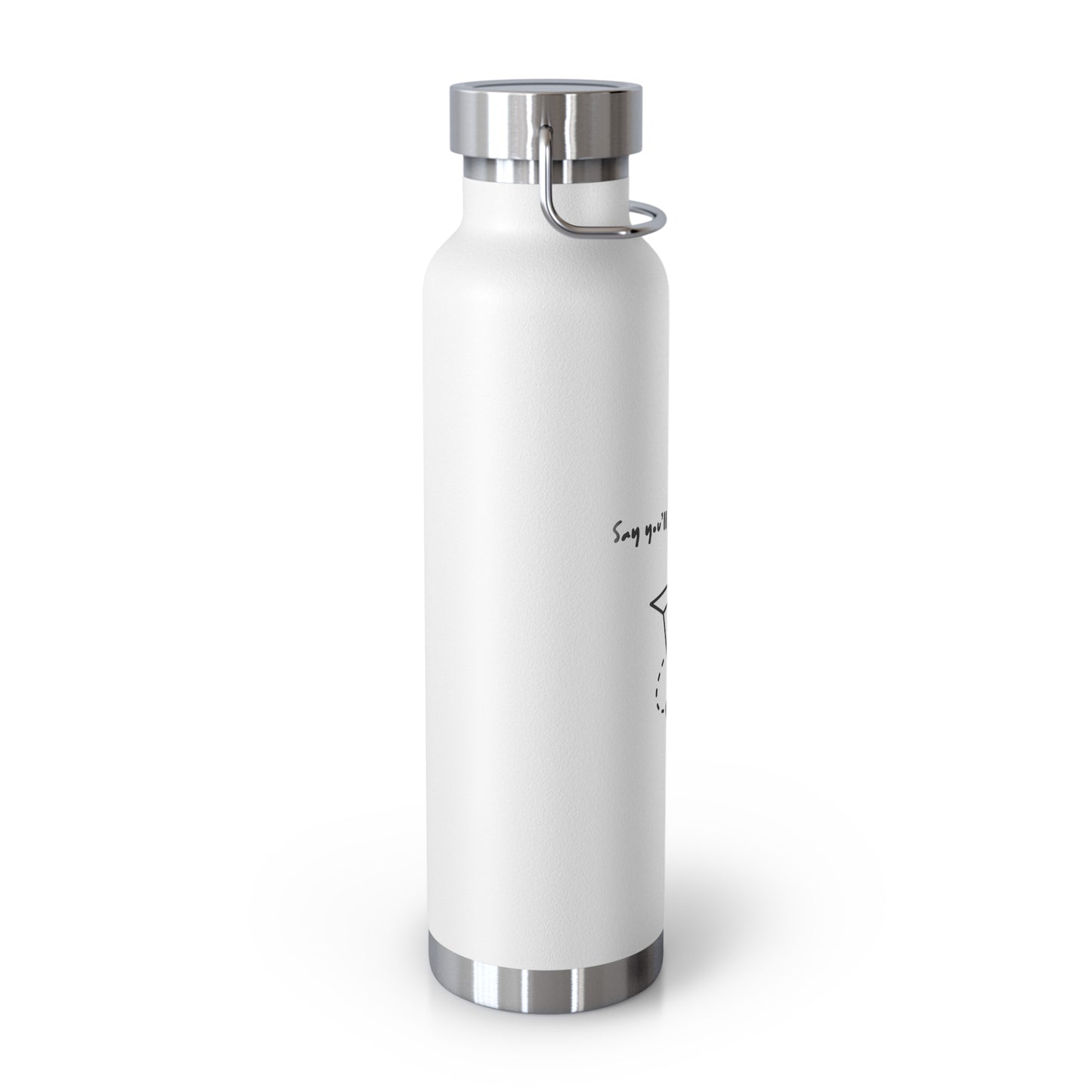 SWIFTIE 1989-Inspired Say You'll Remember Me Copper Vacuum Insulated Bottle, 22oz